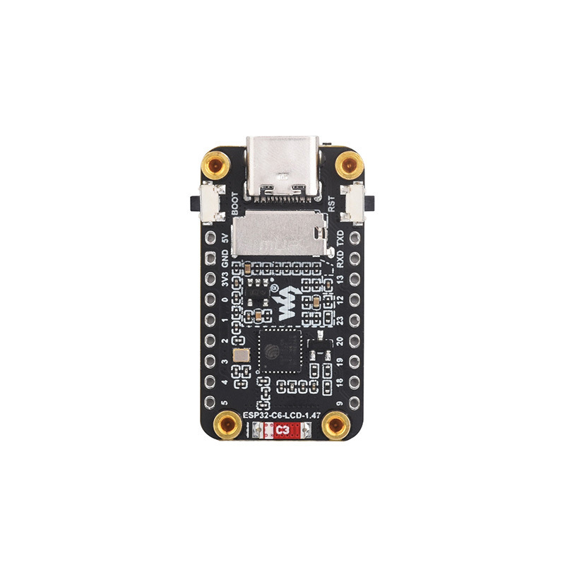 Esp32 C6 - Papan Pengembangan LCD 1,47 inci ESP32-C6