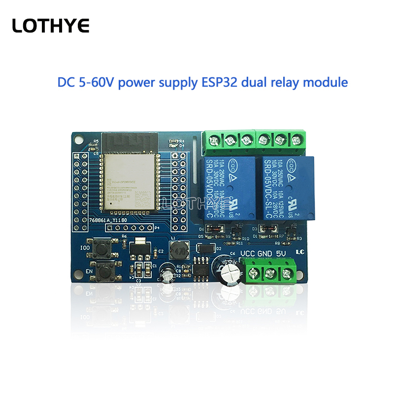 Esp32 Wifi Bluetooth Module - Modul Relay Wifi Bluetooth Dual Channel