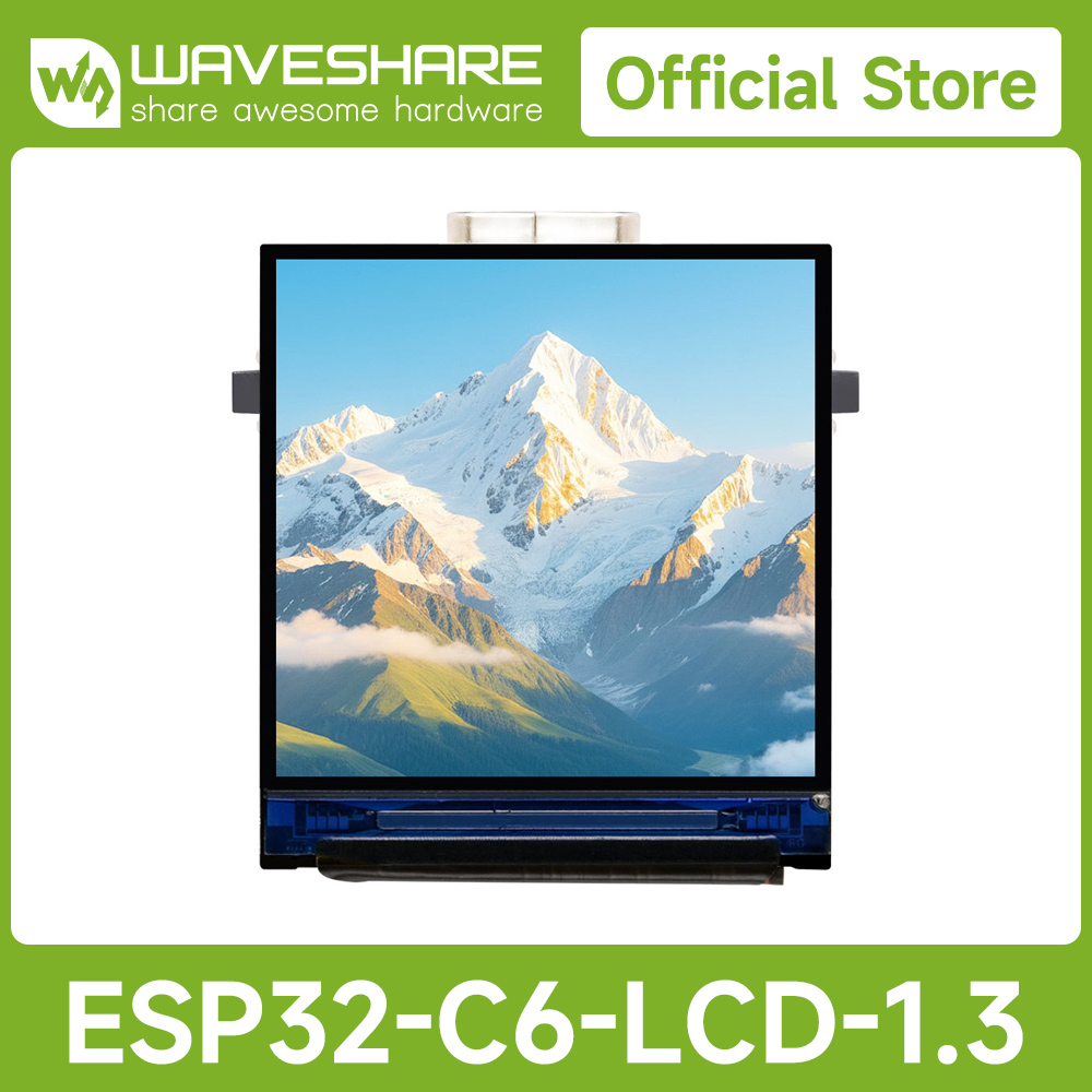 Esp32 C6 - Waveshare ESP32-C6 Papan Pengembangan Layar LCD
