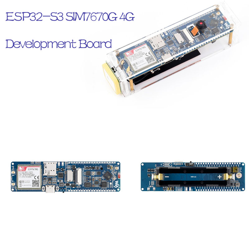 Esp32 Wifi Bluetooth Module - ESP32-S3 SIM7670G 4G Papan Pengembangan LTE