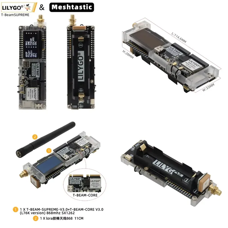 Esp32 S3 - untuk Modul LILYGO T-Beam ESP32-S3 SX1262