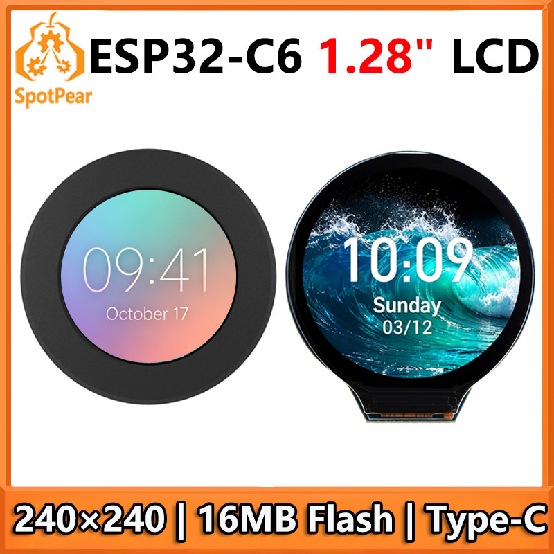 Esp32 C6 - Papan Pengembangan ESP32 C6 Layar LCD