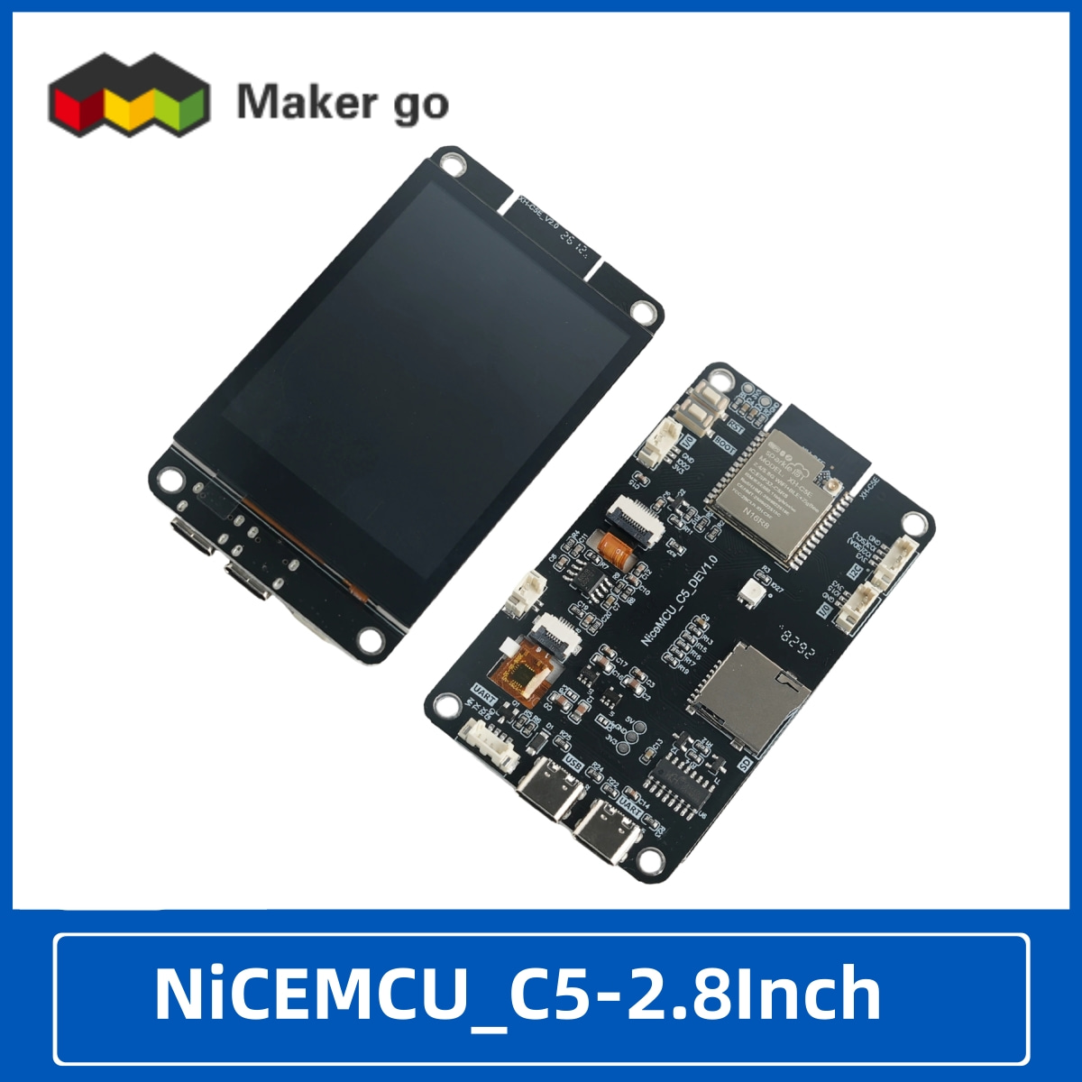 Esp32 Uart Module - Papan Pengembangan WiFi Dual Band ESP32-C5