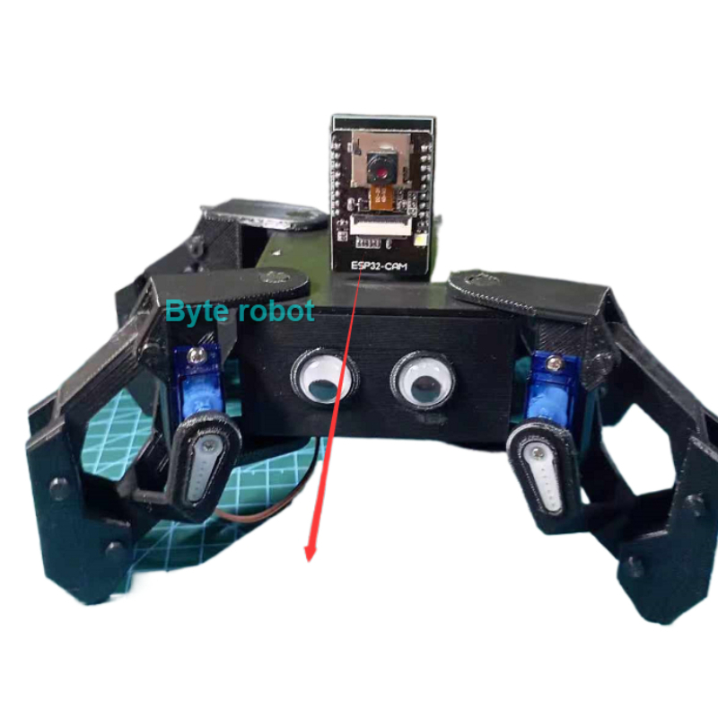 Esp8266 - Robot Spider Video SG90 dengan Kamera