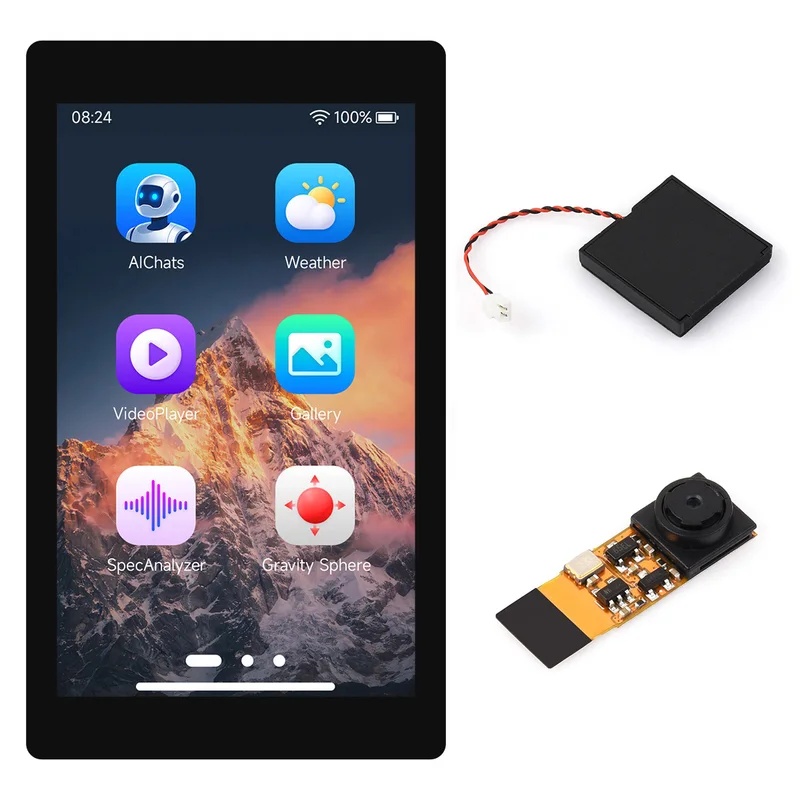 Esp32 P4 - Waveshare ESP32-P4-WIFI6, Papan Pengembangan 5 Inci