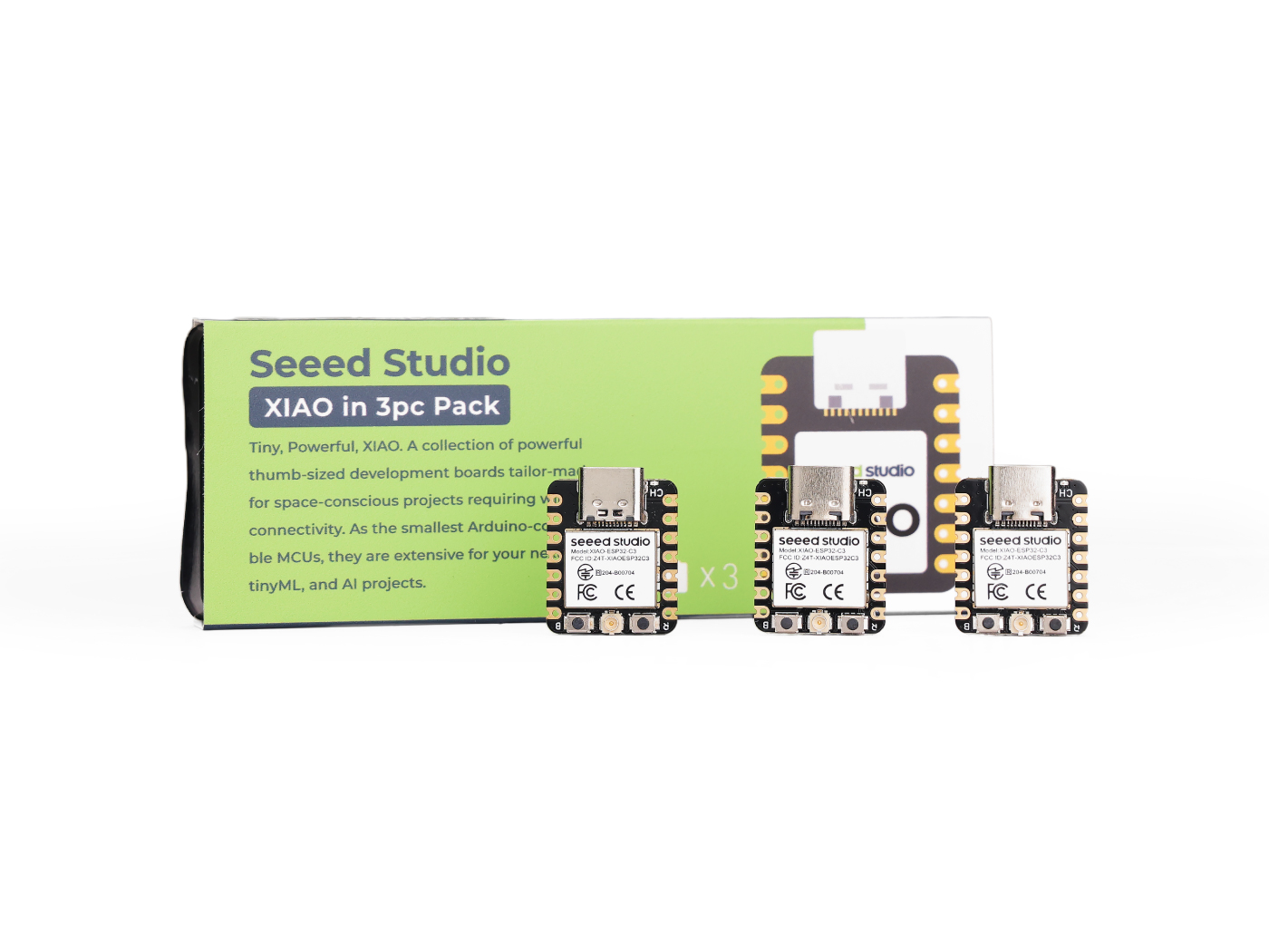 3PCS Pack XIAO ESP32C3 Mini De - Esp32 Development Board ulasan dan harga