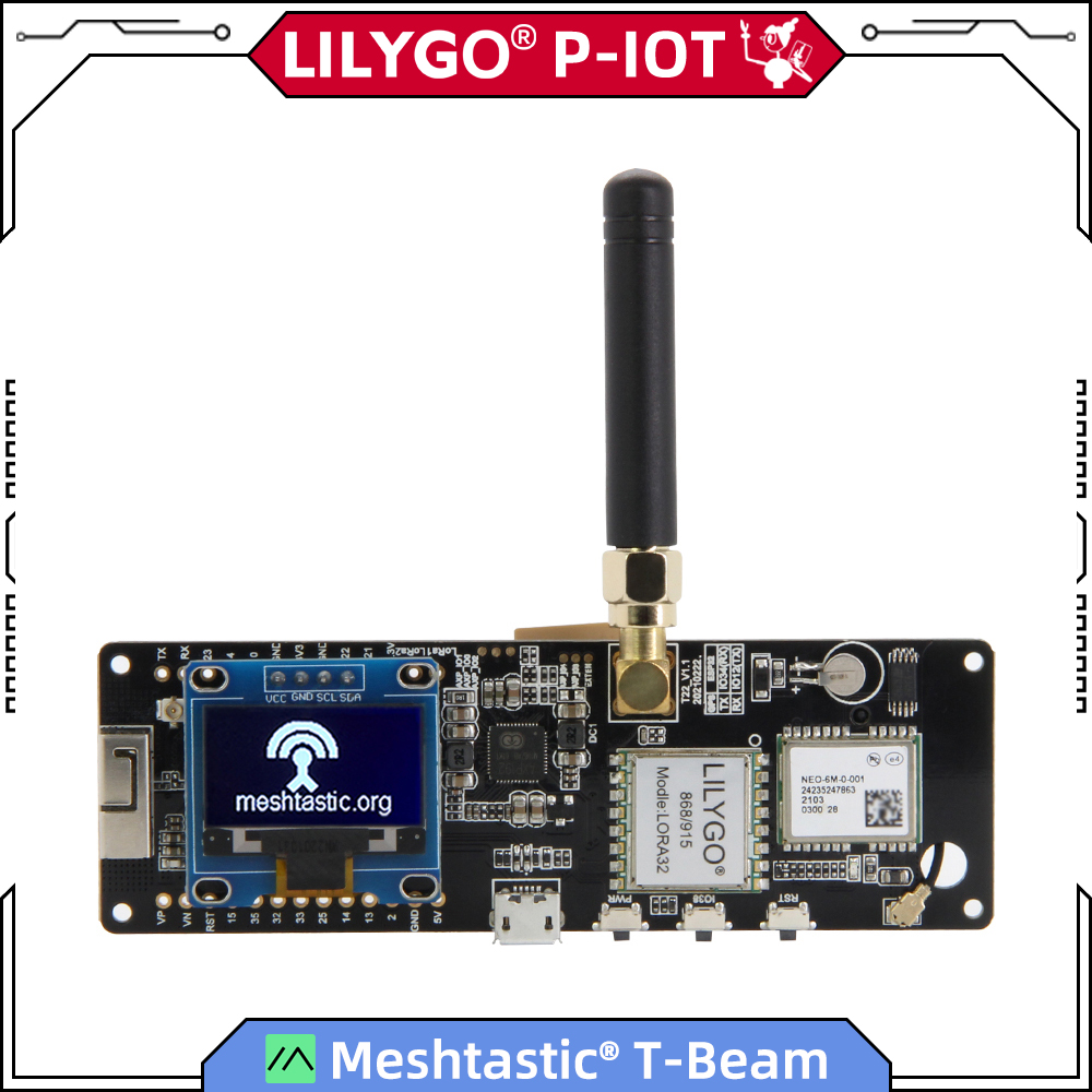 LILYGO® TTGO Meshtastic T-Beam - Espressif Esp32 ulasan dan harga