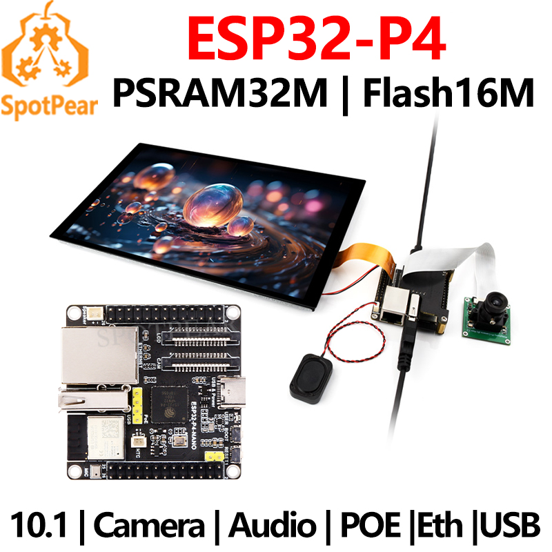 RISC-V papan pengembangan ESP3 - Esp32 P4 ulasan dan harga