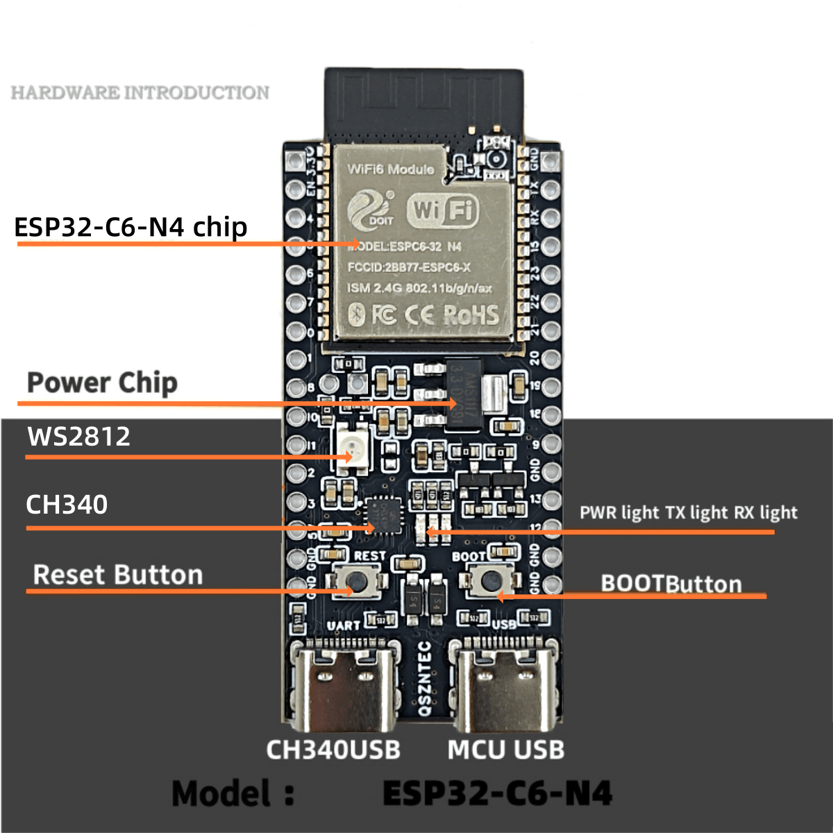 ESP32-C6-DevKitC-1 ESP32-C6 Pa - Esp32 S2 ulasan dan harga