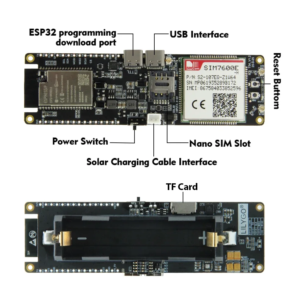 TERSEDIA LILYGO T-SIM7600G-H R - Esp32 Development Board ulasan dan harga