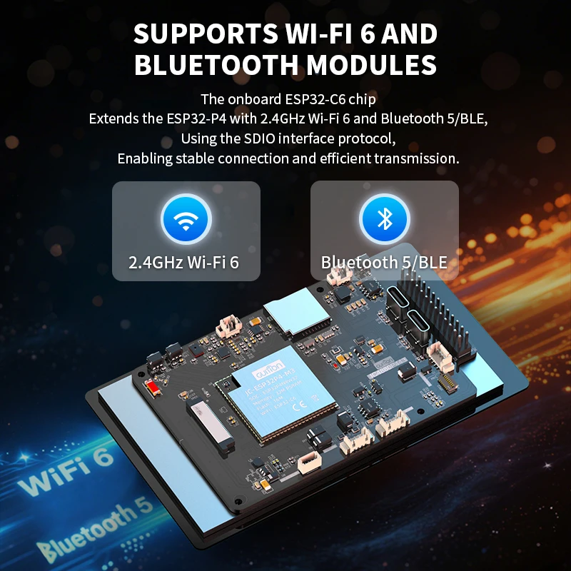 Layar Sentuh Kapasitif IPS 4,3 - Esp32 C6 ulasan dan harga