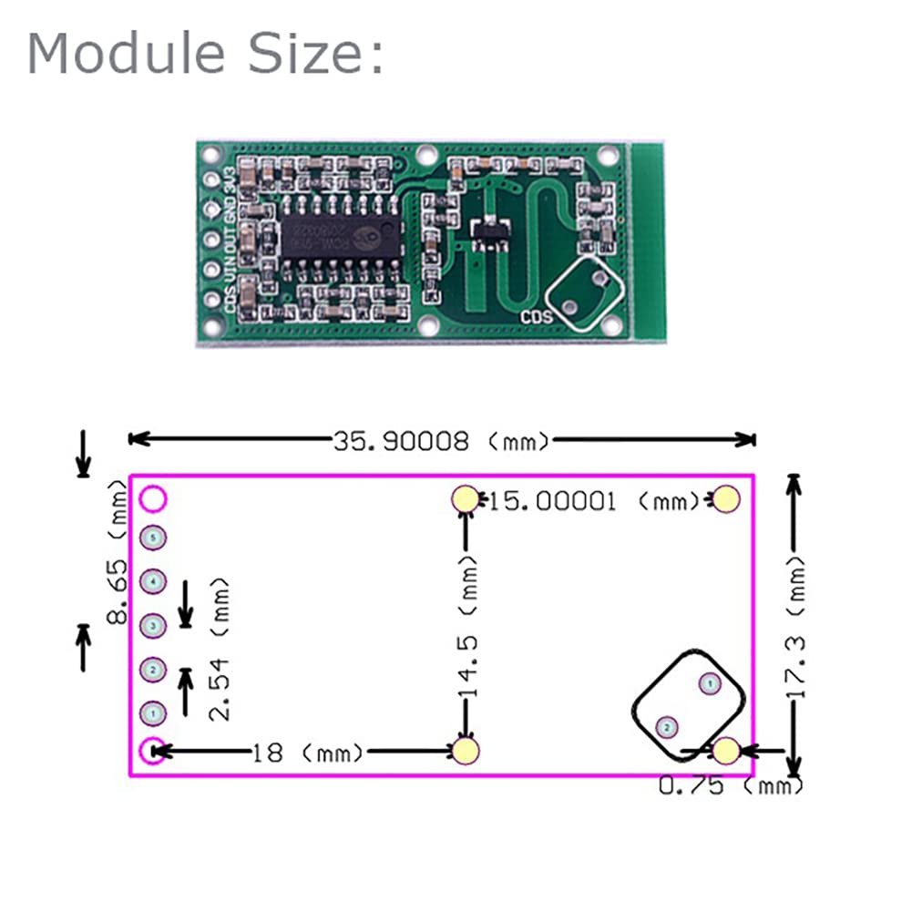 5 Buah Sensor Deteksi Gerak RC - Esp8266 Nodemcu ulasan dan harga